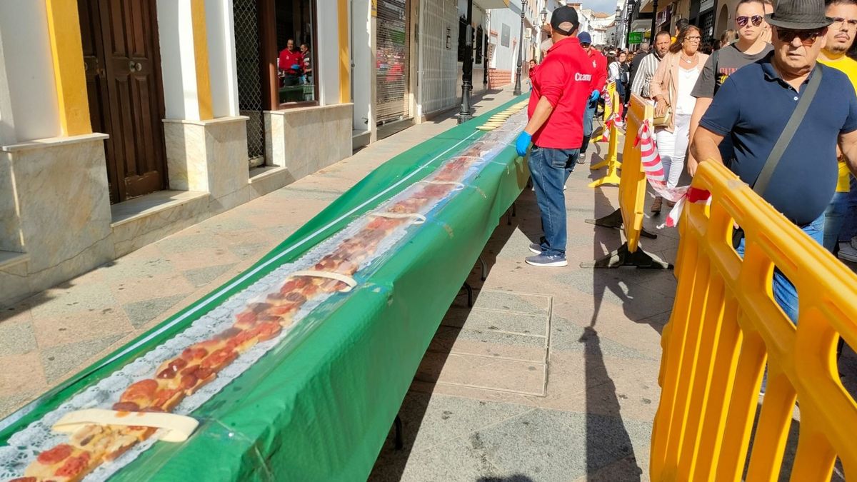 La tosta más larga del mundo La tosta más larga del mundo