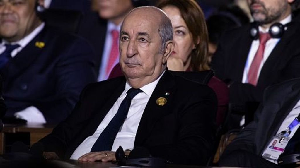 Abdelmadjid Tebboune, presidente de Argelia