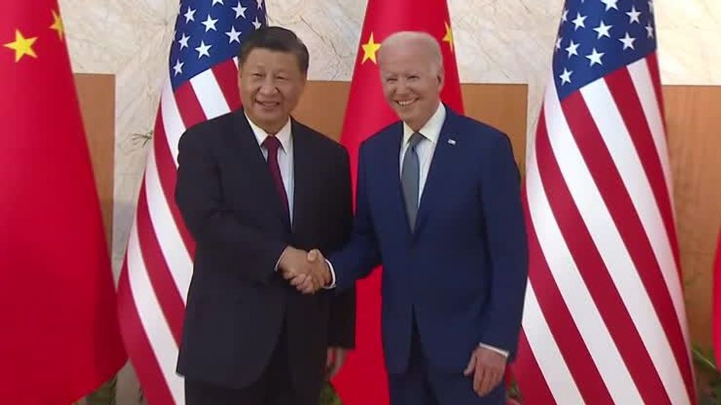 Cara a cara entre Joe Biden y Xi Jiping en la cumbre del G20 en Indonesia