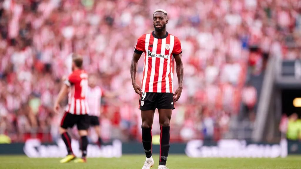 Iñaki Williams en un partido con el Athletic Club