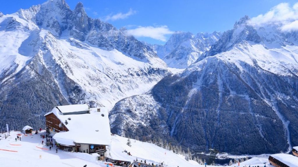 Chamonix es uno de los lugares más impresionantes para esquiar.