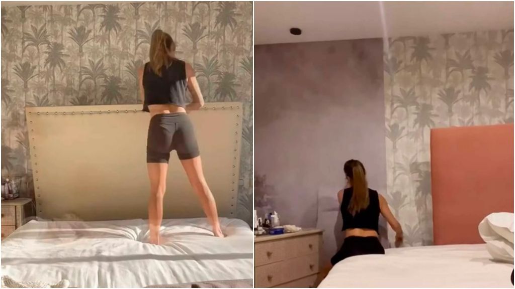 El antes y el después de la habitación de Elena Tablada