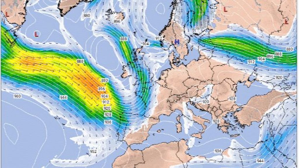 El pasillo de borrascas que deja lluvias abundantes, vientos fuertes y nieve: "La sequía puede empezar a temblar"