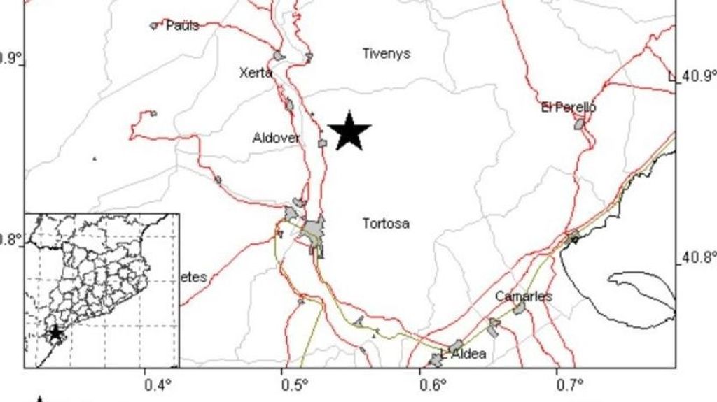 EuropaPress 4812452 habitantes zona percibido diferentes grados terremoto sacudido madrugada