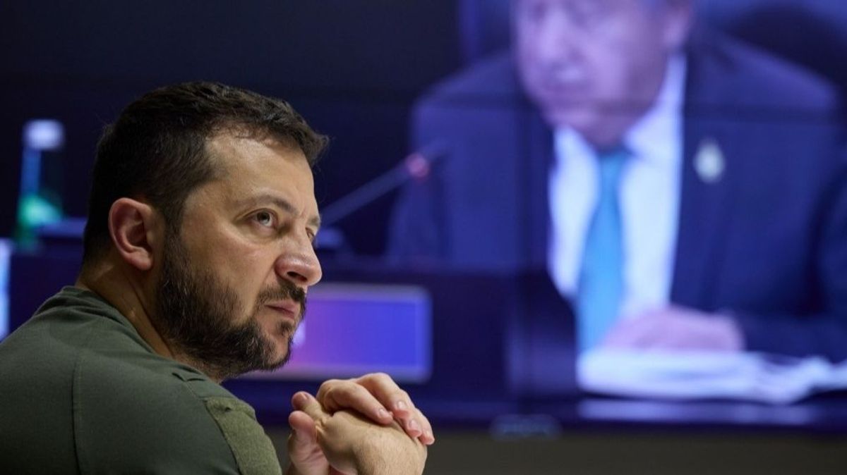 EuropaPress 4812473 presidente ucrania volodimir zelenski interviene telematicamente cumbre g20 EuropaPress 4812473 presidente ucrania volodimir zelenski interviene telematicamente cumbre g20
