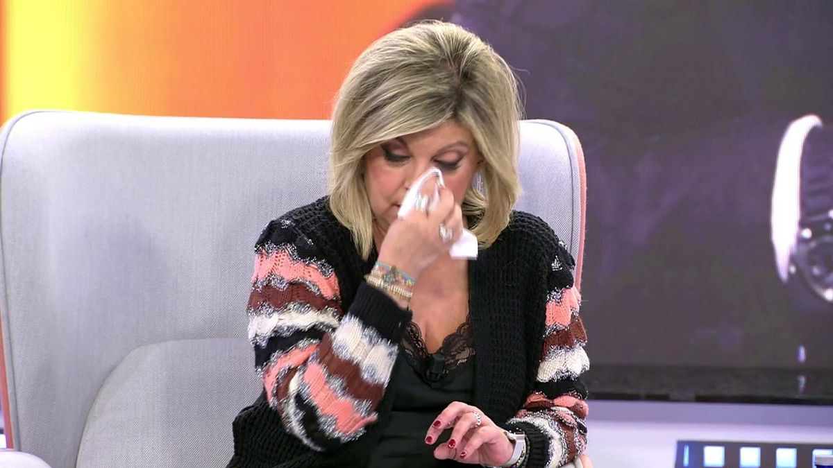 Terelu Campos se emociona al ver la despedida de Rocío Carrasco - Sálvame