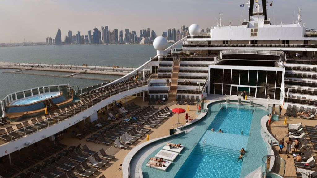 cruise ship hotel msc world europa qatar