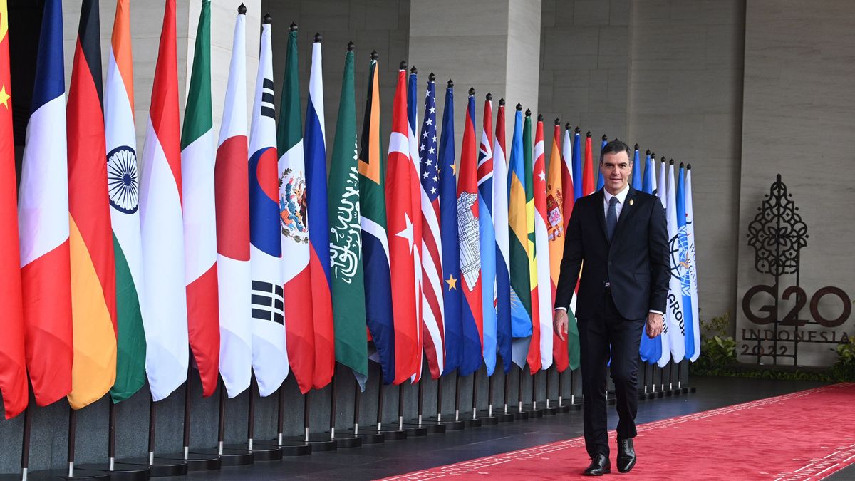 EuropaPress 4813317 presidente gobierno pedro sanchez asiste cumbre g20 bali indonesia EuropaPress 4813317 presidente gobierno pedro sanchez asiste cumbre g20 bali indonesia