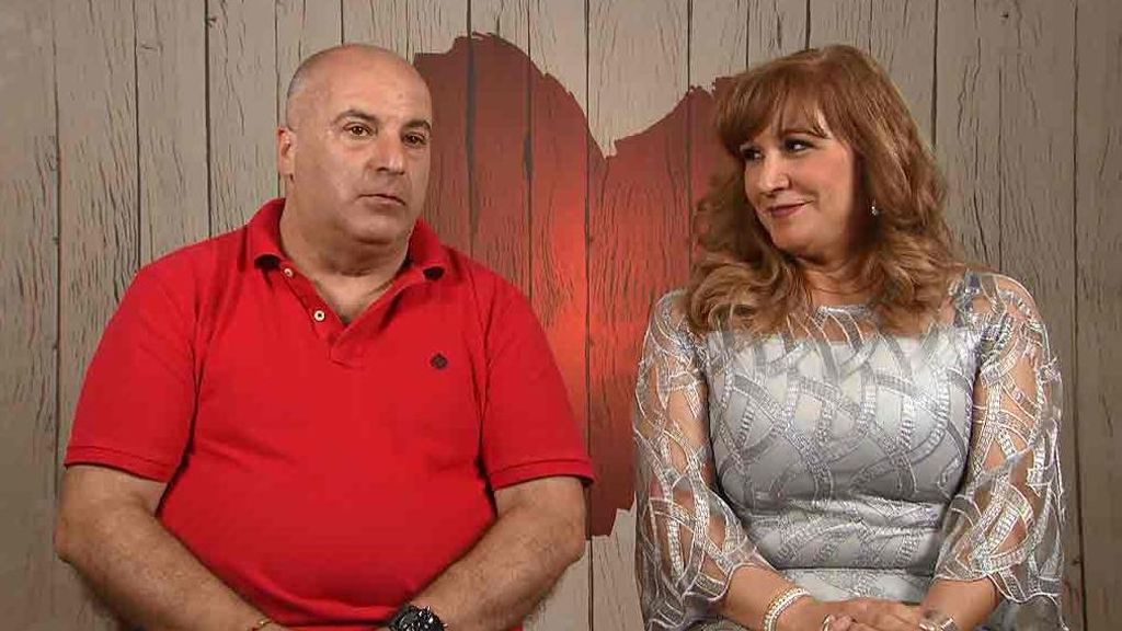 Eva y Juan Francisco durante su cita en 'First Dates'