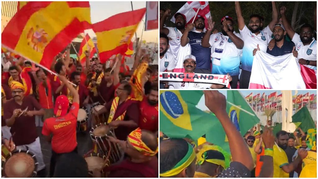 Qatar niega haber contratado aficionados: asegura que son hinchas verdaderos de esas selecciones