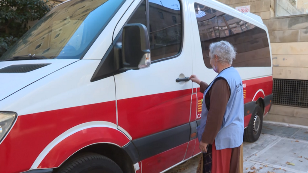 La ambulancia convertida en unidad móvil