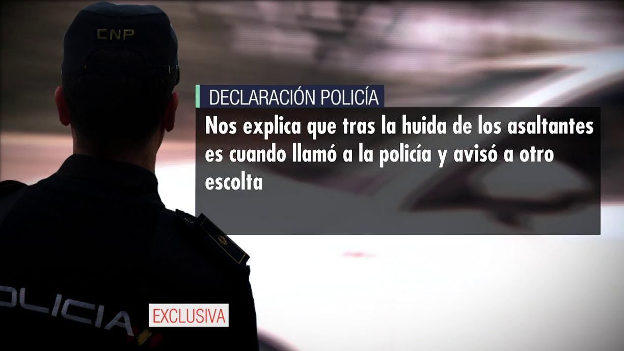 Los policías que atendieron a María José Álvarez: 