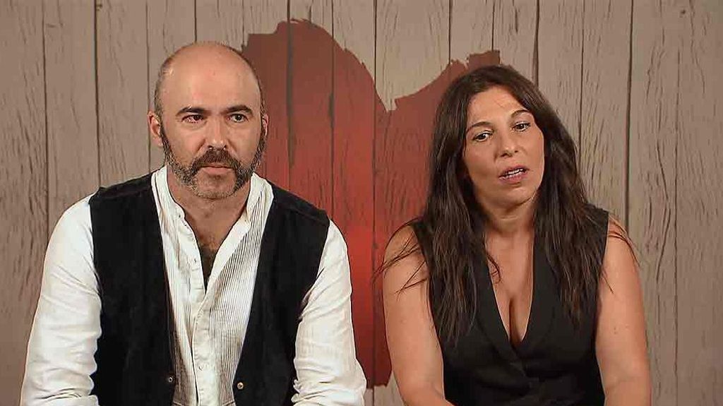 Asier y Mónica durante su cita en 'First Dates'