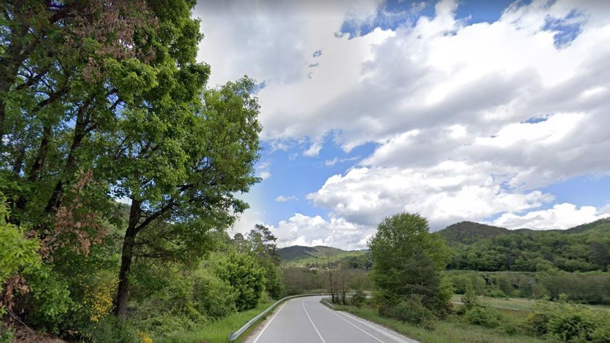 Carretera BV-5201 por Sant Sadurní d'Osormort, Barcelona Carretera BV-5201 por Sant Sadurní d'Osormort, Barcelona