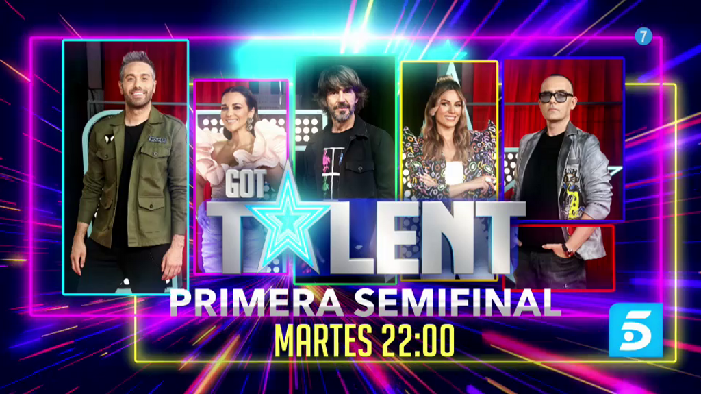 La primera semifinal de ‘Got Talent’, el próximo martes a las 22:00h. en Telecinco