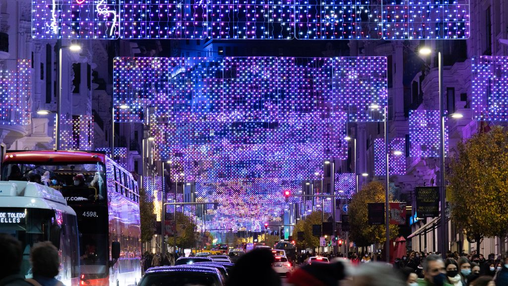 Luces de Navidad en Madrid