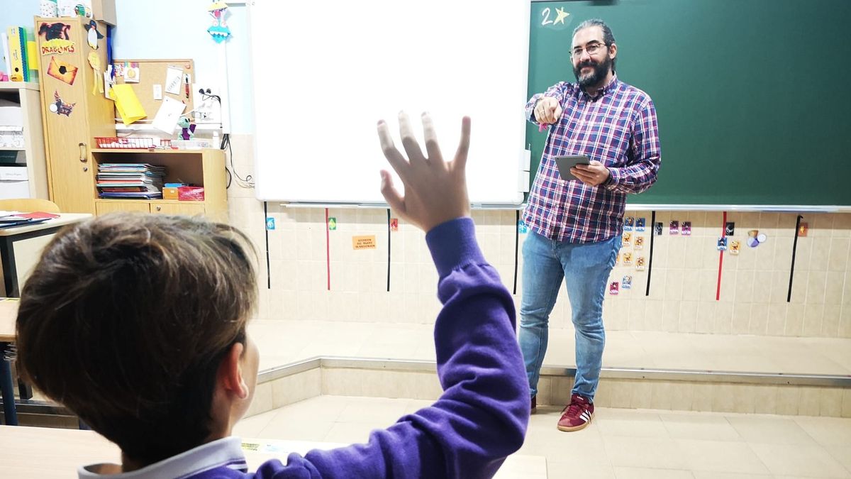 Luis Gutiérrez, mejor profesor de primaria: "Personalizo los deberes para que cada alumno refuerce lo que va mal"