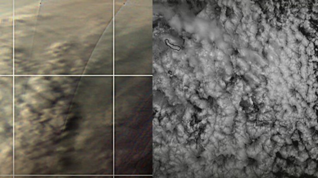 Observan en Marte nubes sorprendentemente parecidas a las de la Tierra