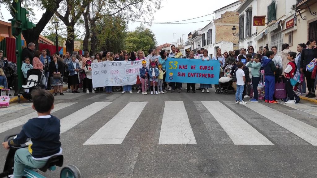 Apoyo del pueblo de Herrera a Adrián