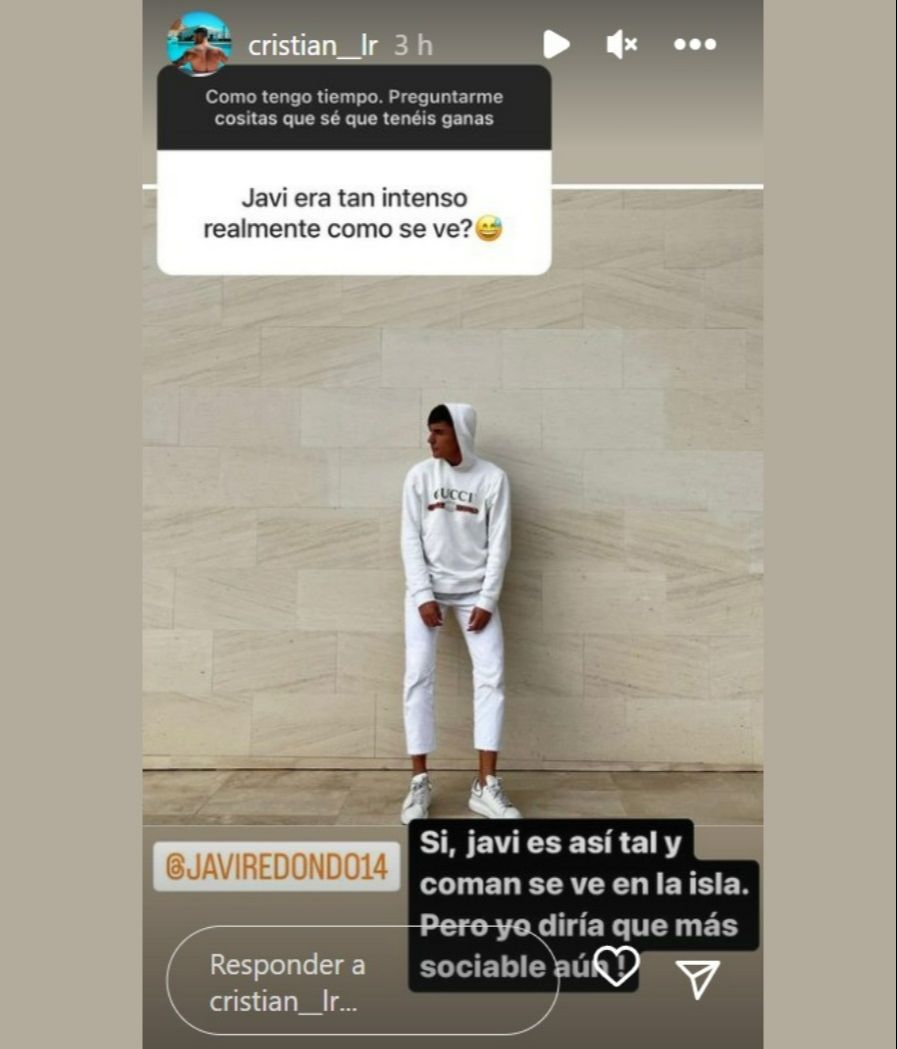 Cristian López habla del comportamiento de Javi Redondo