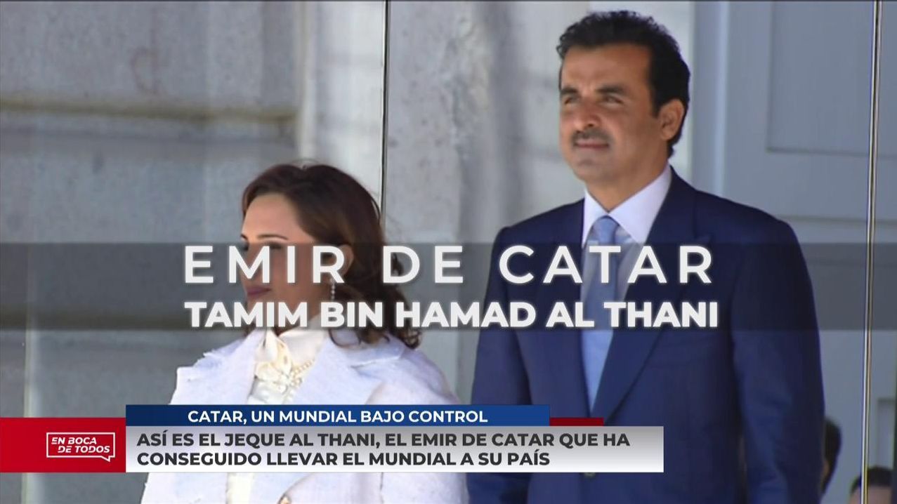 El emir de Qatar