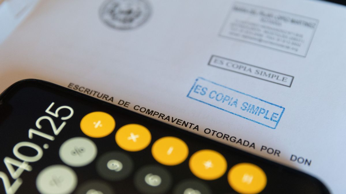 EuropaPress 4494967 calculadora escritura compraventa hipoteca junio 2022 madrid espana