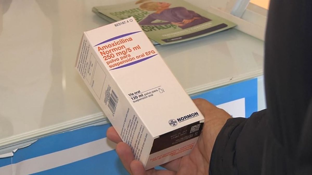 Preocupación por la falta de amoxicilina en las farmacias