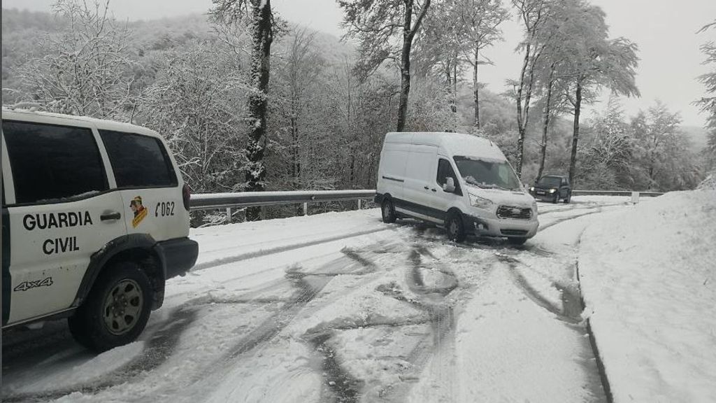 Nevadas en el Pirineo