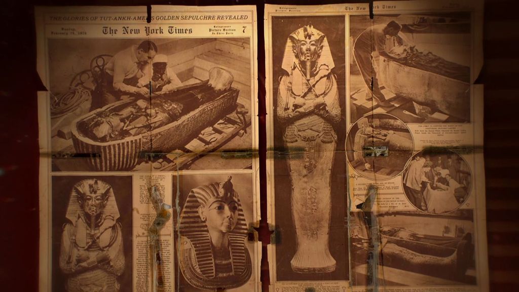 Fotos reales de la tumba de Tutankamón