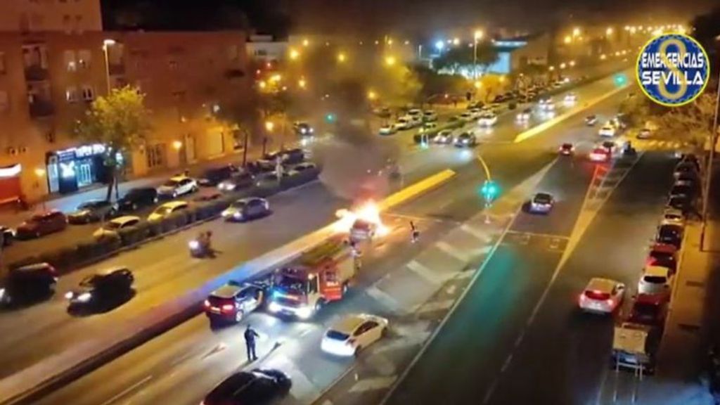 Un choque entre dos vehículos causado por un conductor borracho deja cuatro heridos en Sevilla