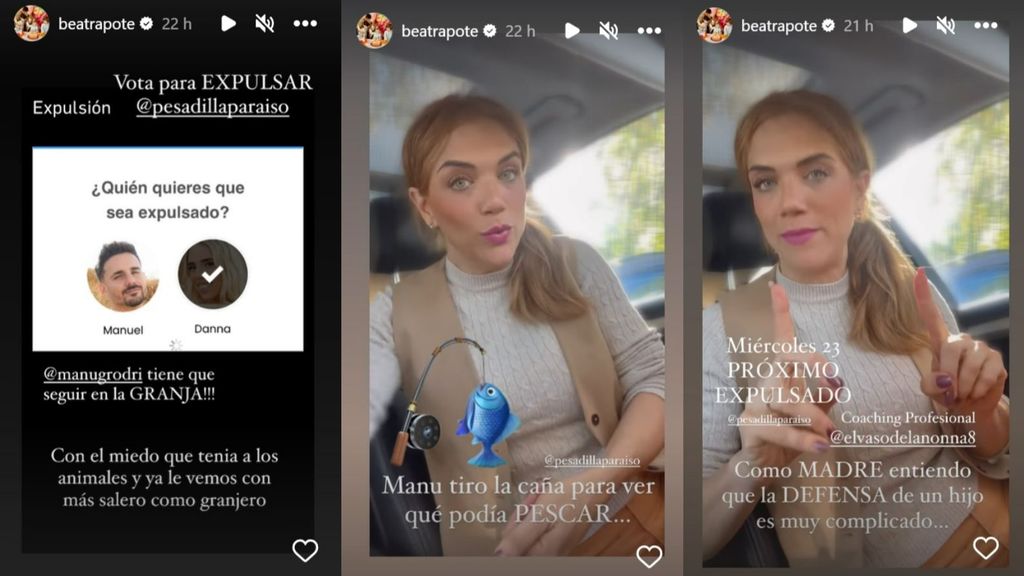 Beatriz Trapote quiere que la próxima expulsada sea Danna Ponce