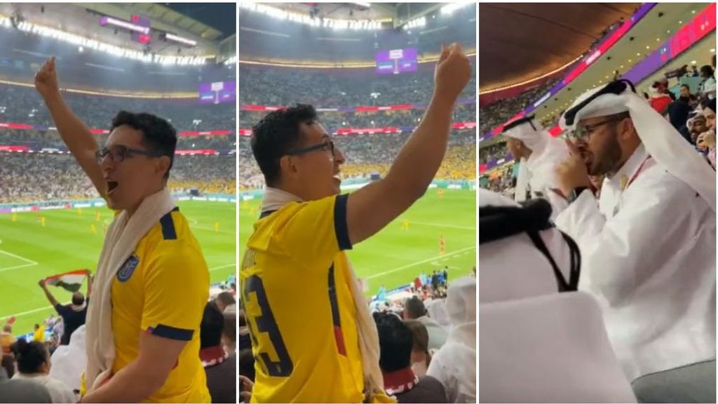 La osadía de un aficionado ecuatoriano tras el gol anulado ante Qatar: "Espero que no esté encarcelado"