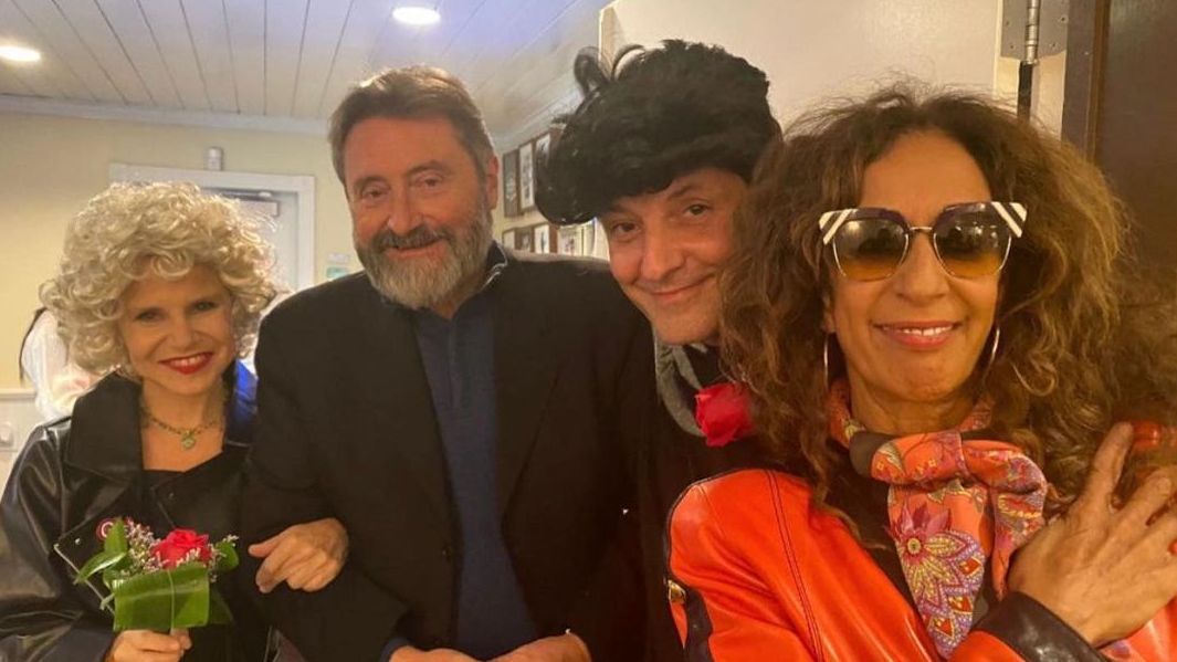 Eugenia, Narcís y los padrinos de su boda