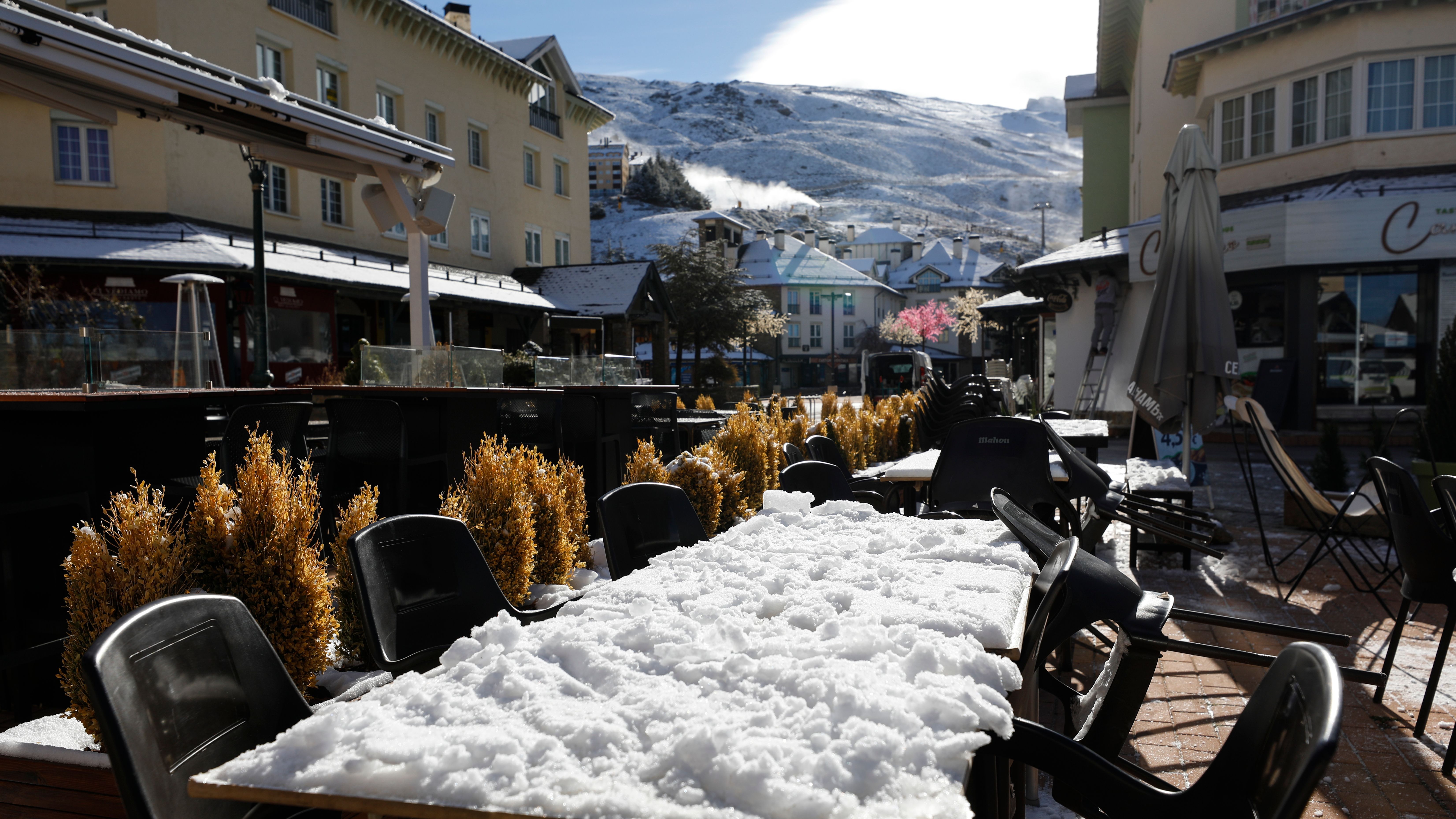 Nieve en Sierra Nevada, Granada