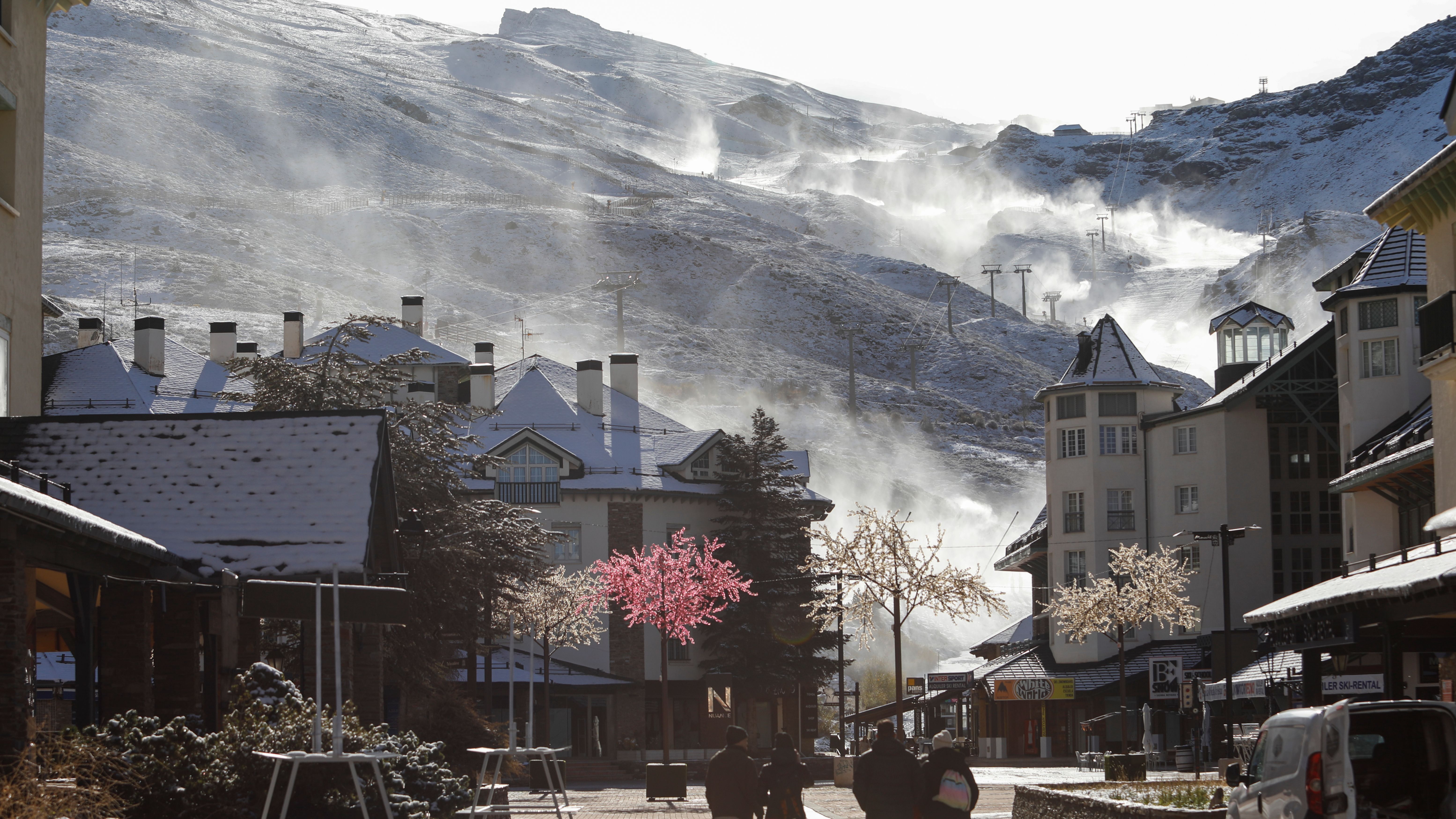 Nieve en Sierra Nevada, Granada