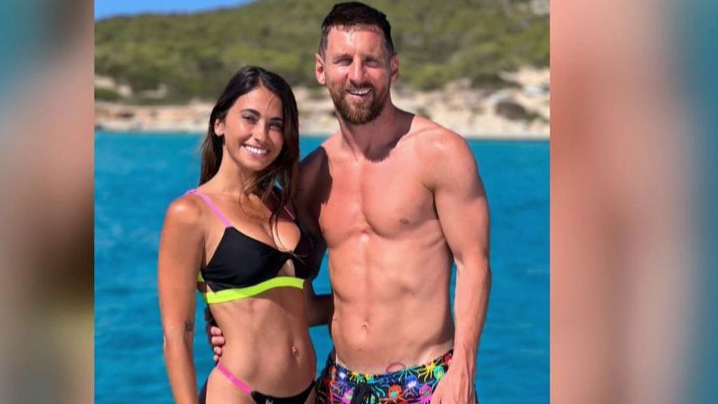 Messi y Antonella