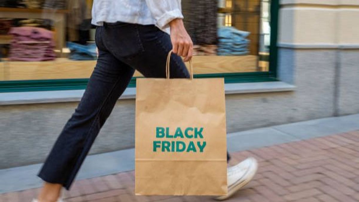Compras en Black Friday. Compras en Black Friday.