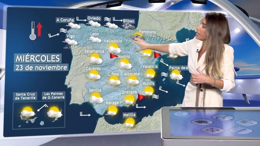 El viento y las lluvias pondrán en alerta a buena parte de España el miércoles