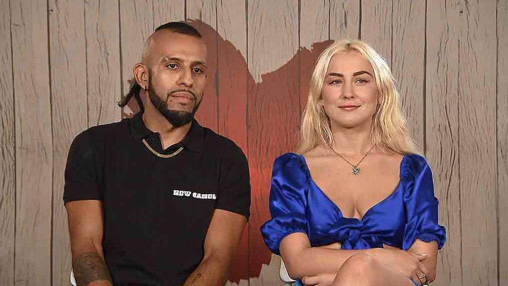 Juanda y Marüa durante su cita en 'First Dates'