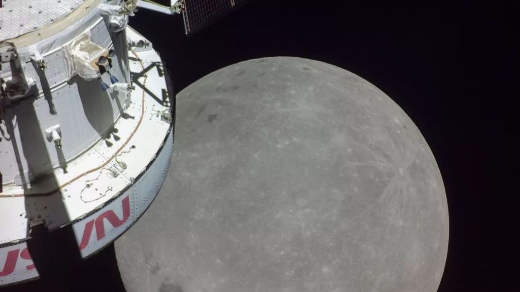 La nave Orion completa su primer sobrevuelo en la Luna