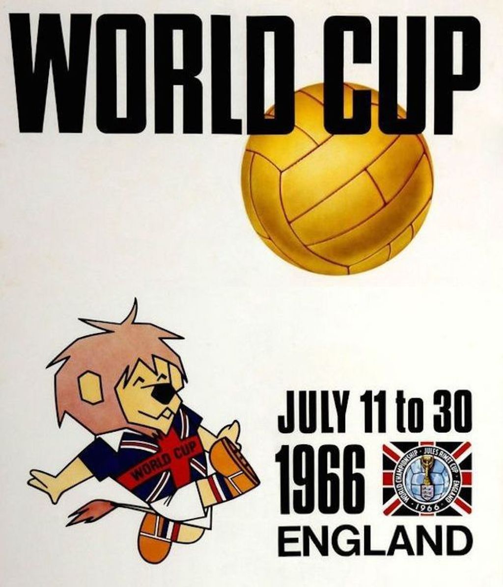 Cartel del mundial 1966