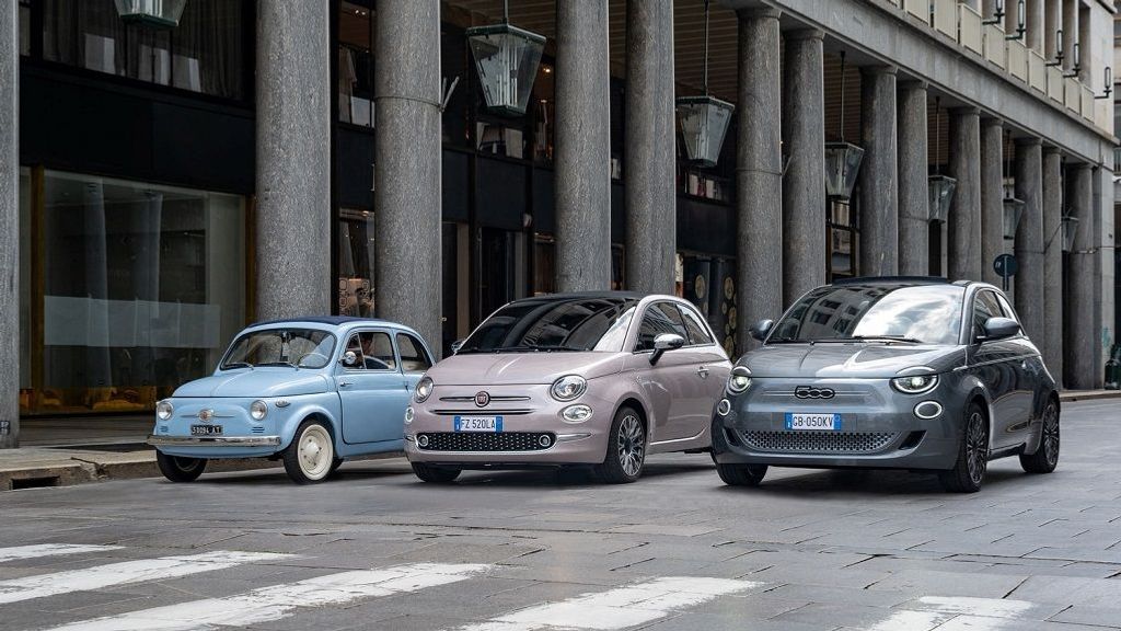 Fiat 500 3 generations