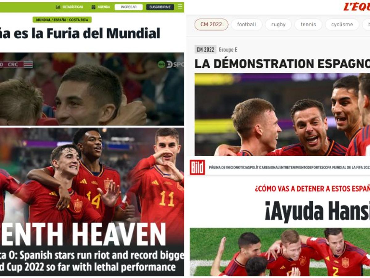 posponer Paleto Vacilar La prensa internacional alucina con España: la selección ya es favorita al  Mundial