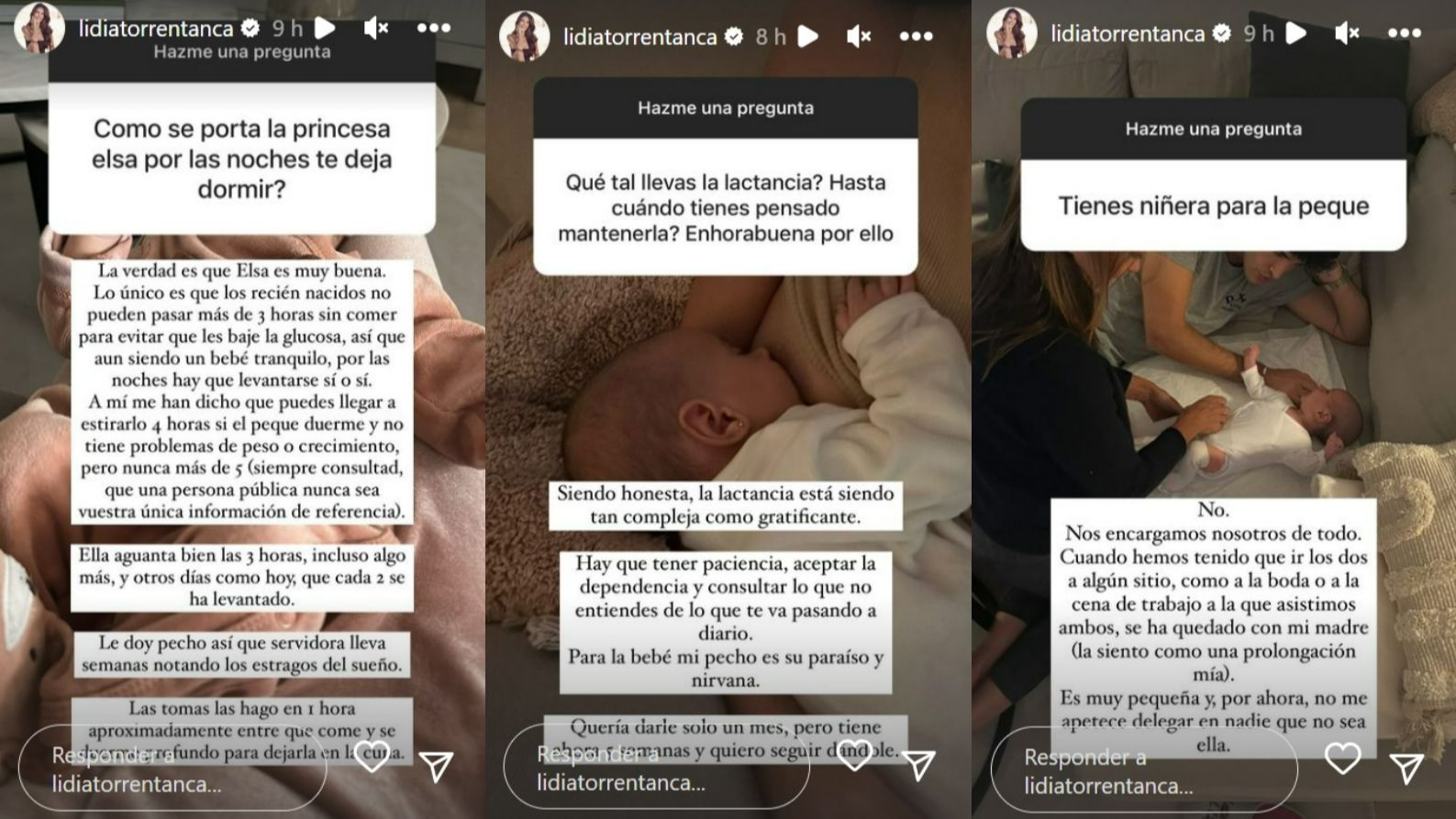 Lidia Torrent aclara las dudas de sus seguidores