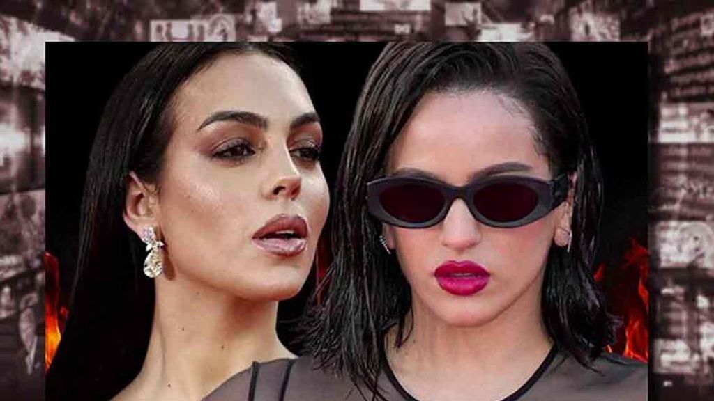 Los motivos de la pelea de Rosalía y Georgina Rodríguez en los Grammy Latinos: La novia de Cristiano acabó en un baño portátil