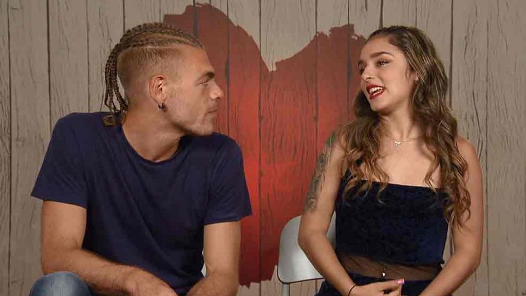 Macarena y Jorge durante su cita en 'First Dates'