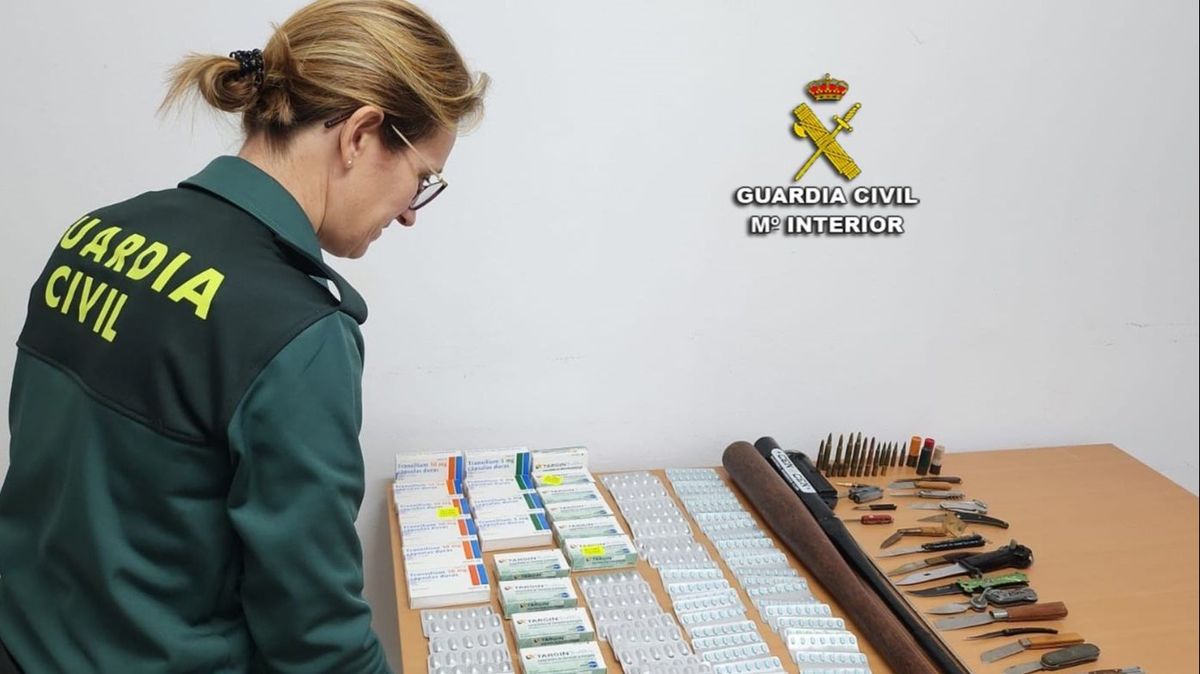 Medicamentos intervenidos por la Guardia Civil Medicamentos intervenidos por la Guardia Civil