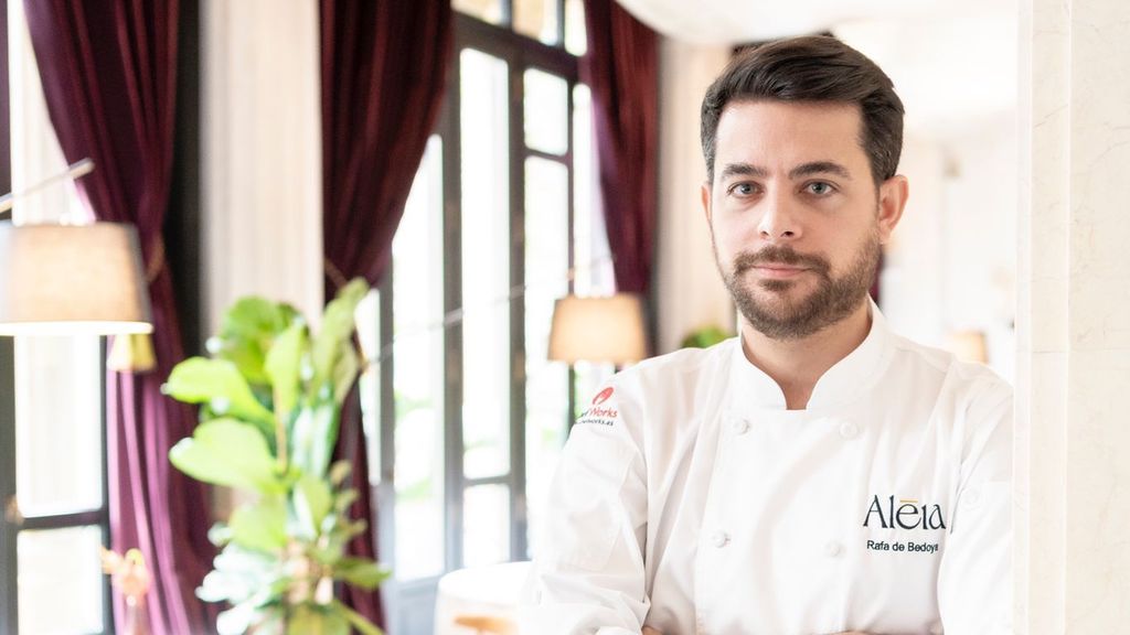 Rafael de Bedoya, chef del restaurante Aleia de Barcelona