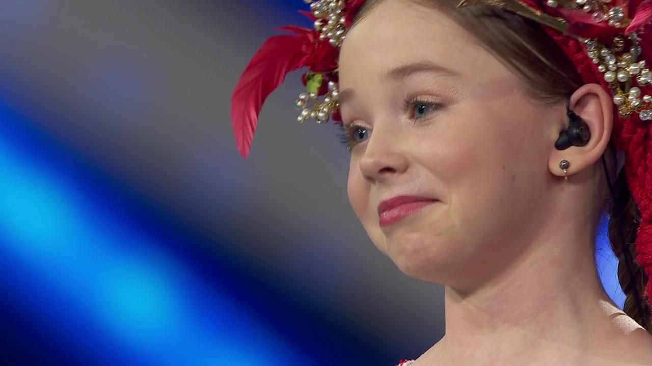 Zlata, la niña ucraniana, emociona con su baile: "Quiero ganar el premio y donarlo al ejército ucraniano"