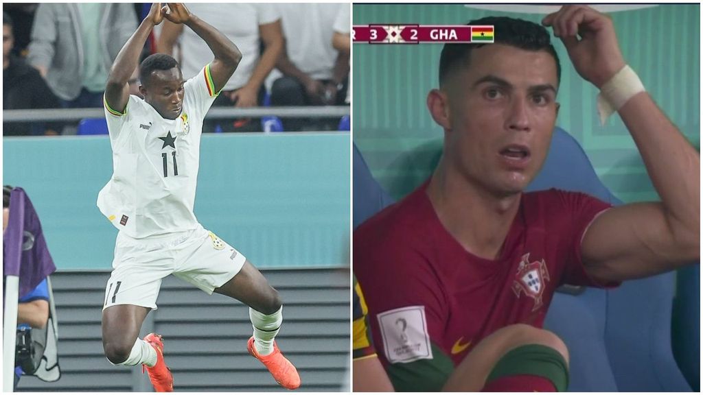 Bukari celebra el gol como Cristiano Ronaldo en su cara: el enfado del portugués al verle